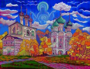 Под Покровом. Н. Зайцева-Борисова